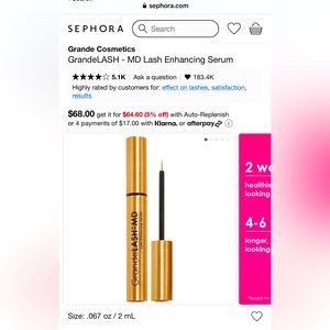 Grande lash serum
